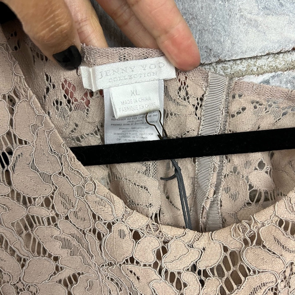 Jenny Yoo X BHLDN | Lace Overlay Top - Picture 3 of 11